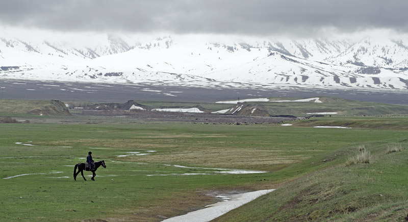 Mountains, steppes, horses and horsemen -Kazakhstan!